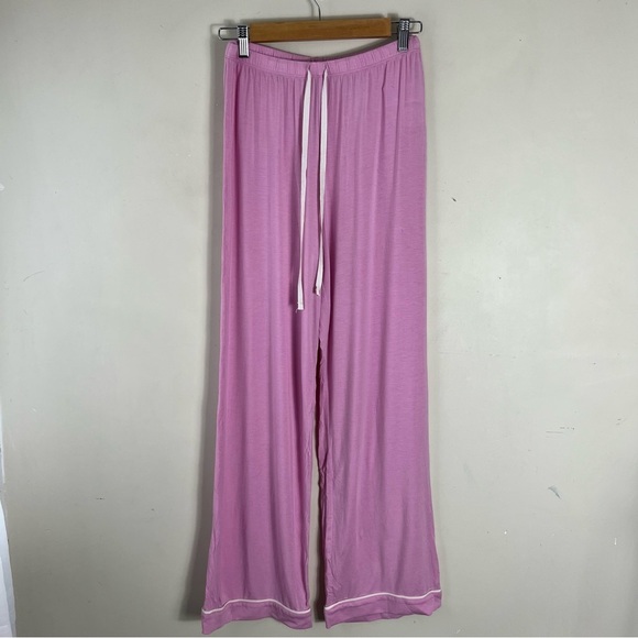 J. Crew Eco dreamiest long-sleeve pajama set in Pink Super Soft Stretchy SZ XS - Picture 4 of 13